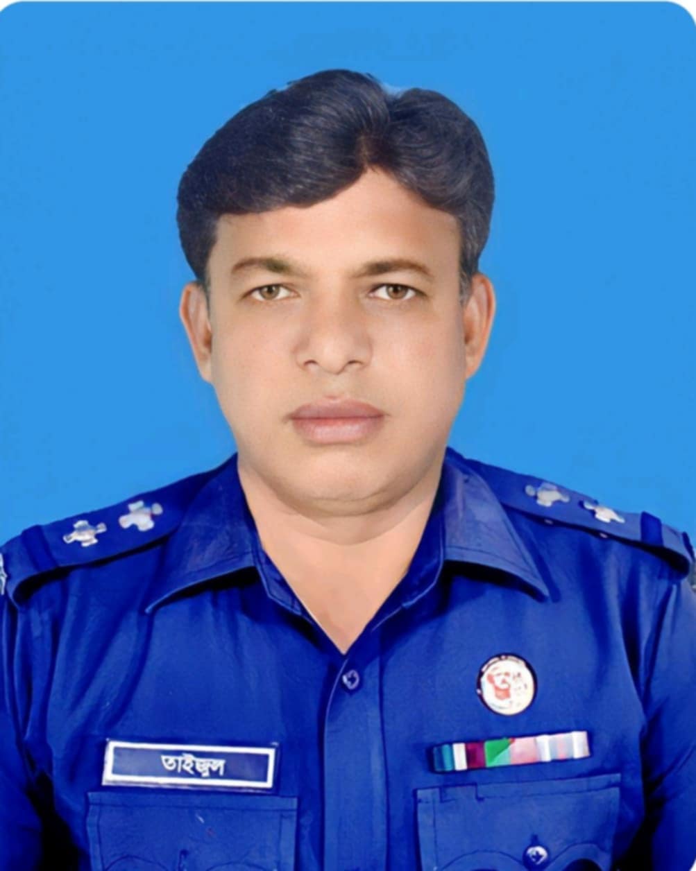 মাদকবিরোধী অভিযানে ময়মনসিংহ জেলার শ্রেষ্ঠ এসআই তাইজুল